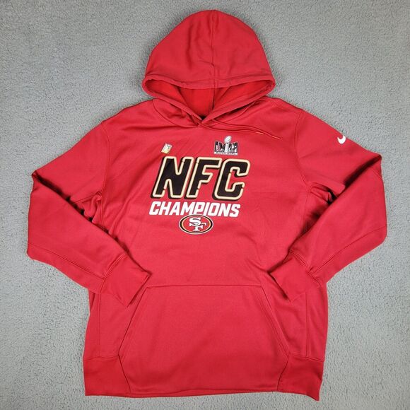Nike Other - Nike San Francisco 49ers Sweatshirt Mens XL NFC Conference Champions Therma FIT